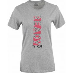 Damska koszulka Athl. DPT Amore Melange — 100% bawełna, XL. Czerwone koszulki sportowe damskie ZSPORT, xl, bez wzorów, z bawełny, bez kołnierzyka, bez ramiączek, do biegania. Za 149.99 zł.