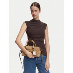 Torebka MICHAEL Michael Kors. Brązowe torebki do ręki damskie MICHAEL Michael Kors, bez wzorów, klasyczne, bez dodatków. Za 1,209.00 zł.
