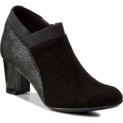 Półbuty KABAŁA - 242-498-462 Czarny. Czarne półbuty damskie Kabała, z materiału. W wyprzedaży za 259.00 zł.