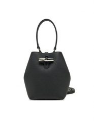 Longchamp Torebka 10279HFP Czarny. Czarne torebki do ręki damskie Longchamp, bez wzorów, ze skóry, bez dodatków. Za 2,039.00 zł.