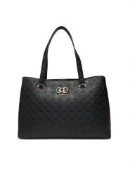 Guess Torebka Salinge Travel TWDP96 24024 Czarny. Czarne torebki do ręki damskie Guess, z aplikacjami, ze skóry, bez dodatków. Za 649.99 zł.