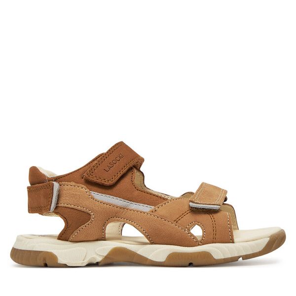 Sandały Lasocki Kids. Brązowe sandały chłopięce Lasocki Kids, bez zapięcia. Za 129.99 zł.
