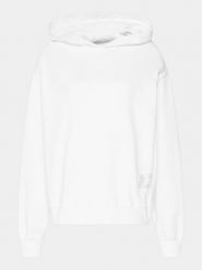 Replay Bluza W3704E.000.23650P Biały Regular Fit. Białe bluzy damskie Replay, xs, bez wzorów, z bawełny, bez kaptura. Za 249.99 zł.