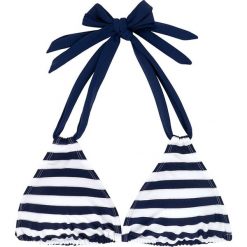 Biustonosz bikini "Ambrosia" w kolorze biało-granatowym. Biustonosze Dorina, w paski. W wyprzedaży za 34.95 zł.