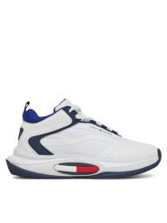 Tommy Hilfiger Sneakersy Low Cut Lace-Up T3B9-33884-1695 Biały. Białe buty sportowe chłopięce Tommy Hilfiger, bez wzorów, z materiału, bez zapięcia. Za 249.99 zł.