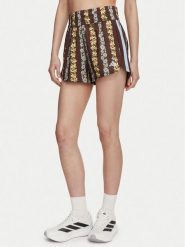 Adidas Szorty sportowe Farm Rio Pacer KR0229 Brązowy Loose Fit. Brązowe szorty sportowe damskie Adidas, m, bez wzorów, z syntetyku, sportowe, na fitness i siłownię. Za 179.99 zł.