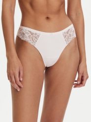 BOSS Stringi Blossom 50556195 Różowy jasny. Czerwone stringi damskie Boss, xs, bez wzorów, z syntetyku. Za 149.99 zł.