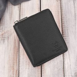 Portfel damski klasyczny skórzany czarny RFID Paolo Peruzzi T-139-BL. Czarne portfele damskie Paolo Peruzzi, bez wzorów, ze skóry. Za 89.00 zł.