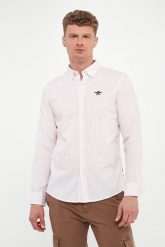 Koszula męska w paski AERONAUTICA MILITARE. Koszule męskie Aeronautica Militare, m, bez wzorów, bez kołnierzyka, bez ramiączek. Za 399.00 zł.