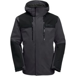 Kurtka uniwersalna męska Jack Wolfskin Jasper. Szare kurtki męskie Jack Wolfskin, m, bez wzorów, z syntetyku, klasyczne, z kapturem. Za 1,287.00 zł.