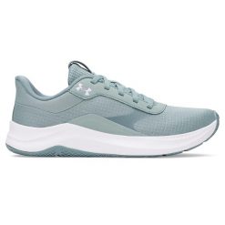Buty treningowe damskie Under Armour Aurora 3 serpentine/white/salt purple. Zielone obuwie sportowe damskie Under Armour, bez wzorów, na fitness i siłownię. Za 210.45 zł.