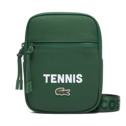 Saszetka Lacoste. Zielone saszetki męskie Lacoste, młodzieżowe, małe. Za 455.99 zł.