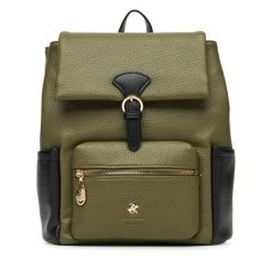 Plecak Beverly Hills Polo Club. Zielone plecaki damskie Beverly Hills Polo Club, bez wzorów. Za 249.99 zł.