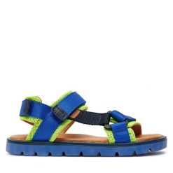 Sandały Froddo. Niebieskie sandały chłopięce Froddo, bez zapięcia. Za 229.99 zł.