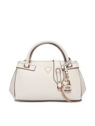 Guess Torebka Serenova HWZG80 91050 Écru. Torebki do ręki damskie Guess, z aplikacjami, ze skóry, bez dodatków. Za 679.99 zł.