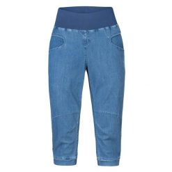 Damskie spodnie 3/4 Rafiki Chain. Niebieskie spodnie sportowe damskie Rafiki, bez wzorów, trekkingowe. W wyprzedaży za 328.05 zł.