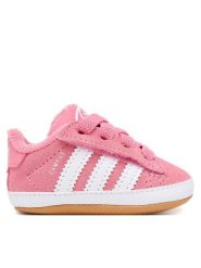Adidas Sneakersy Campus Crib JS3844 Różowy. Czerwone buty sportowe dziewczęce Adidas, bez wzorów, ze skóry, bez zapięcia. Za 169.99 zł.