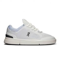 Buty do chodzenia damskie On The Roger Spin. Białe obuwie sportowe damskie On, bez wzorów, z materiału, do biegania. Za 923.00 zł.