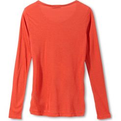 Koszulka w kolorze pomarańczowym. Brązowe t-shirty damskie Liebeskind Fashion, z kaszmiru, z okrągłym kołnierzem, z długim rękawem. W wyprzedaży za 108.95 zł.