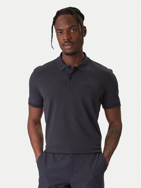 BOSS Polo Pio 1 50554574 Granatowy Regular Fit. Niebieskie koszulki polo męskie Boss, m, bez wzorów, z bawełny, bez ramiączek. Za 264.99 zł.