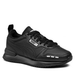 Sneakersy Puma. Czarne trampki i tenisówki chłopięce Puma, bez wzorów, bez zapięcia. Za 194.99 zł.