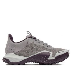 Trekkingi Tecnica. Szare obuwie sportowe damskie TECNICA, bez wzorów, z gore-texu, trekkingowe. Za 489.99 zł.
