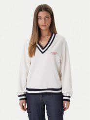 Guess Bluza GUESS x NORTH SAILS W6GQ11 K3480 Écru Regular Fit. Bluzy damskie Guess, l, z aplikacjami, z bawełny, bez kaptura. Za 469.99 zł.