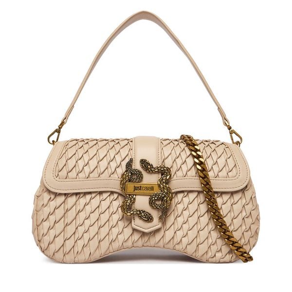 Torebka Just Cavalli. Brązowe torebki do ręki damskie Just Cavalli, bez wzorów, klasyczne, bez dodatków. Za 621.99 zł.