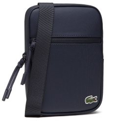 Saszetka Lacoste. Niebieskie saszetki męskie Lacoste, młodzieżowe, małe. Za 269.99 zł.