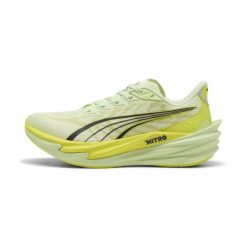 Damskie buty do biegania Deviate NITRO™ 4 PUMA. Niebieskie obuwie sportowe damskie Puma, bez wzorów, z materiału, do biegania. Za 723.05 zł.