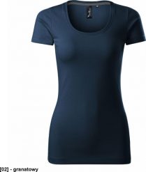 MALFINI Action 152 - ADLER - Koszulka damska, 180 g/m, 5% elastan, 95% bawełna, - granatowy M. Niebieskie t-shirty damskie Malfini, m, bez wzorów, z bawełny, bez kołnierzyka. Za 37.94 zł.