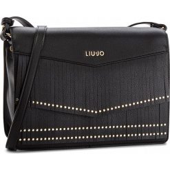Torebka LIU JO - Crossbody Brera N68192 E0031 Nero 22222. Czarne listonoszki damskie Liu Jo, ze skóry ekologicznej. Za 599.00 zł.