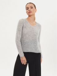Max Mara Leisure Sweter Fresis 2426366118 Szary Relaxed Fit. Szare swetry damskie Max Mara Leisure, m, bez wzorów, z syntetyku, bez kołnierzyka, bez ramiączek, bez kaptura. Za 479.99 zł.