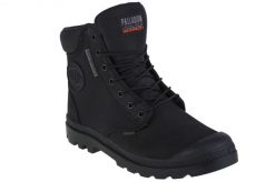 Buty sportowe Sneakersy unisex, Palladium Pampa Sc Wpn U-s. Czarne obuwie sportowe damskie Palladium, bez wzorów, z materiału, trekkingowe. Za 741.00 zł.