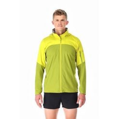 Kurtka przeciwdeszczowa męska Rab Kinetic Ultra Jacket. Żółte kurtki męskie RAB, m, bez wzorów, bez kaptura. Za 696.99 zł.