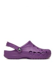 Crocs Klapki C-BAYA CLOG 10126-57H Fioletowy. Fioletowe klapki damskie Crocs, bez wzorów, z tworzywa sztucznego, bez obcasa. Za 199.99 zł.