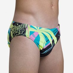 Slipki do waterpolo męskie Watko Beach Floride. Kąpielówki męskie Decathlon, m, bez wzorów, z elastanu, na fitness i siłownię. Za 39.99 zł.