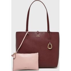 Lauren Ralph Lauren - Torebka dwustronna. Szare torby na ramię damskie Lauren Ralph Lauren. W wyprzedaży za 599.90 zł.