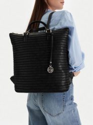 Lasocki Plecak CEO-LSK-K-024-06 Czarny. Czarne plecaki damskie Lasocki, bez wzorów, z materiału. Za 219.99 zł.