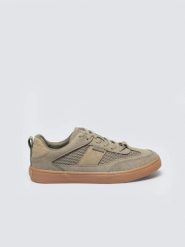 Sneakersy damskie khaki TT274761 303. Zielone obuwie sportowe damskie Big Star, bez wzorów, z gumy. Za 149.99 zł.