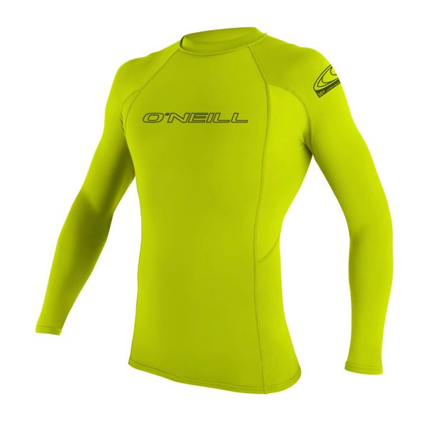 Long sleeve rashguard O'Neill Basic Skins. Zielone bluzki z długim rękawem męskie O'Neill, m, bez wzorów, z materiału, bez kołnierzyka. Za 119.99 zł.