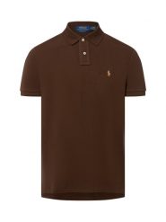 Polo Ralph Lauren Męska koszulka polo Mężczyźni Bawełna brązowy jednolity, L. Brązowe koszulki polo męskie Polo Ralph Lauren, l, bez wzorów, z bawełny, biznesowe, bez ramiączek. Za 529.95 zł.