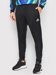 Adidas Spodnie dresowe Entrada 22 Training HC0332 Czarny Regular Fit. Czarne spodnie sportowe męskie Adidas, m, bez wzorów, z dresówki, do piłki nożnej. Za 119.99 zł.