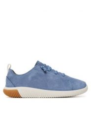 Keen Sneakersy Knx Lace 1030116 Niebieski. Niebieskie buty sportowe dziewczęce Keen, bez wzorów, z nubiku, bez zapięcia. Za 239.99 zł.