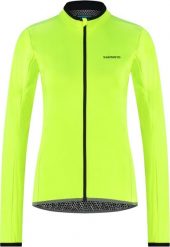 Damska kurtka przeciwdeszczowa WINDFLEX, neonowy żółty. Żółte kurtki damskie Shimano, s, bez wzorów, z elastanu, bez kaptura, rowerowe. Za 549.90 zł.