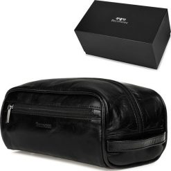 Beltimore Beltimore kosmetyczka męska Skórzana saszetka czarna J45 NoSize. Czarne saszetki męskie Beltimore. Za 149.99 zł.