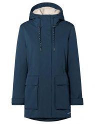 Outdoor-Jacke W Manukau Parka III. Brązowe parki damskie Vaude, bez wzorów, z materiału, eleganckie, z kapturem. Za 1,509.00 zł.