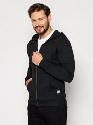 Jack & Jones Bluza Basic 12181901 Czarny Regular Fit. Czarne bluzy męskie Jack & Jones, m, bez wzorów, z bawełny, bez kaptura. Za 169.99 zł.