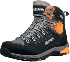 Męskie buty turystyczne wodoodporne z membraną i zamszem. Brązowe trekkingi męskie GUGGEN MOUNTAIN, trekkingowe. Za 438.48 zł.