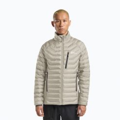 Kurtka ocieplana męska Jack Wolfskin Routeburn Pro Ins. Brązowe kurtki męskie Jack Wolfskin, m, bez wzorów, z materiału, bez kaptura. Za 629.99 zł.